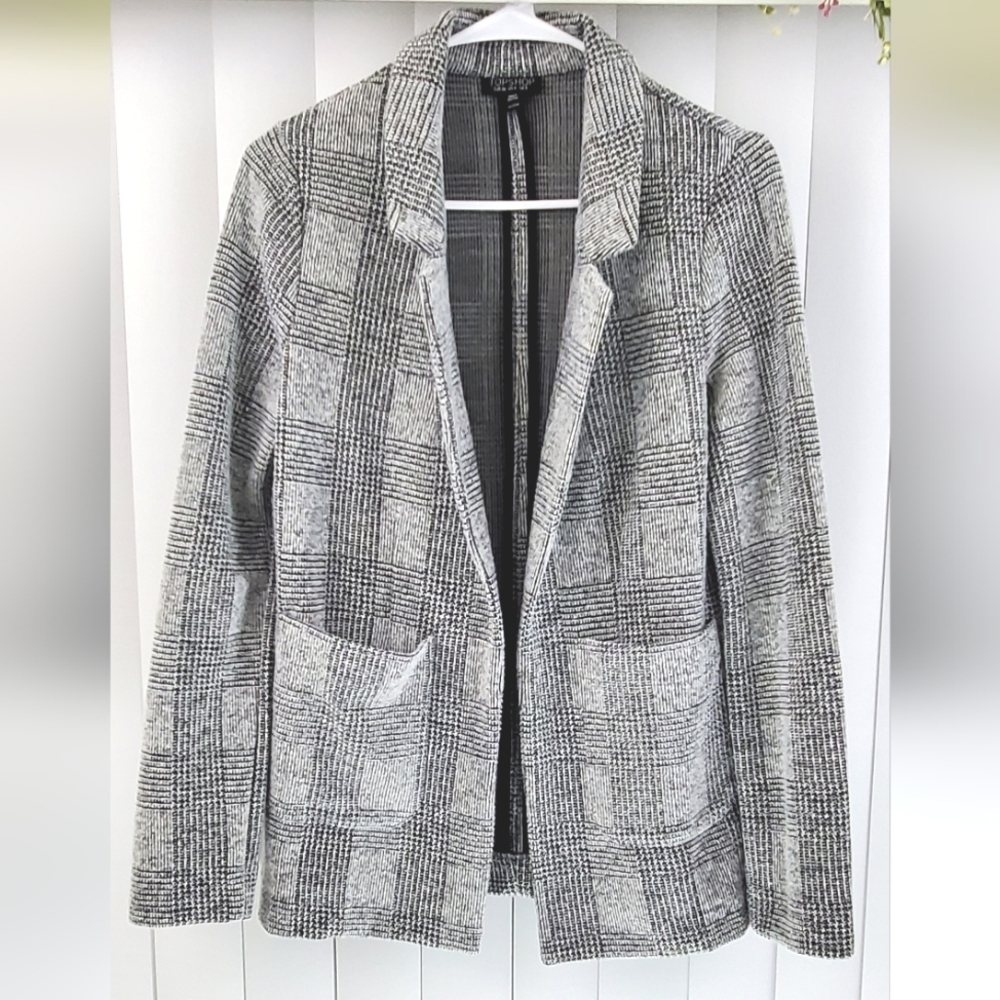 Topshop Plaid Blazer